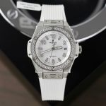 Đồng Hồ Hublot Big Bang One Click Titanium Đính Moissanite Chế Tác 39mm (10)
