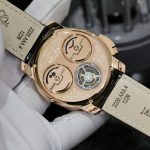 Đồng Hồ Jacob & Co Casino Roulette Rep 11 Cao Cấp Nhất Dây Da Đen 44mm (1)