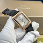 Đồng Hồ Jaeger LeCoultre Chế Tác Master Reverso Tribute Monoface Small Seconds Dây Da 27.4x45 (2)