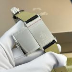 Đồng Hồ Jaeger LeCoultre Chế Tác Mặt Trắng Dây Da Xưởng MG 27.4×45 (2)