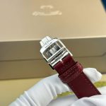 Đồng Hồ Jaeger LeCoultre Replica 11 Màu Đỏ Dây Da Nhà Máy MG 27.4×45 (2)