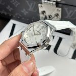 Đồng Hồ Nam Audemars Piguet Royal Oak 15500 Replica 11 Màu Trắng Nhà Máy APS 41mm (2)