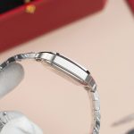 Đồng Hồ Nữ Cartier Santos WSA0065 Replica 11 Mặt Nâu Nhà Máy BV 35mm (2)