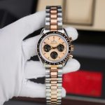 Đồng Hồ Omega SpeedMaster Chế Tác MoonWatch Demi Vàng Hồng 42mm (2)