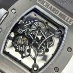 Đồng Hồ Richard Mille Replica 11 RM055 Bubba Watson Grey Ceramic Dây Cao Su Nhà Máy ZF 42.7x49 (1)