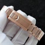 Đồng Hồ Rolex Daytona Mặt Đen Chế Tác Bọc Vàng Đính Kim Cương Moissanite Baguette 40mm (2)