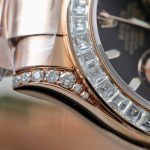 Đồng Hồ Rolex Daytona Mặt Đen Chế Tác Bọc Vàng Đính Kim Cương Moissanite Baguette 40mm (2)