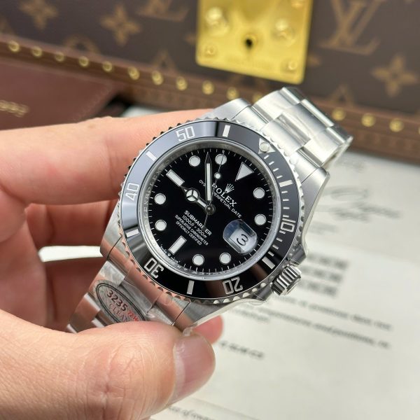 Đồng Hồ Rolex Replica 11 Submariner 126610LN Mặt Số Đen Xưởng Clean 41mm (2)