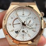 Đồng Hồ Vacheron Constantin Overseas Dual Time 47450 Chế Tác Mặt Trắng 9F 42mm (2)