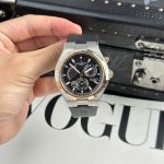 Đồng Hồ Vacheron Constantin Rep 11 Overseas Dual Time 47450 Demi Vàng Hồng Xưởng 9F 42mm (2)