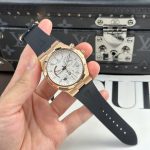 Đồng Hồ Vacheron Constantin Replica 11 Overseas Dual Time 47450 Mạ Vàng Hồng Xưởng 9F 42mm (2)