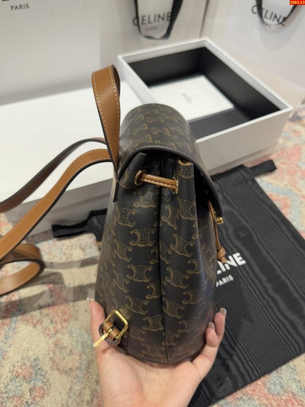 Balo Nữ Celine Bonnie Siêu Cấp Hoạ Tiết Monogram 25x18x13 cm (2)
