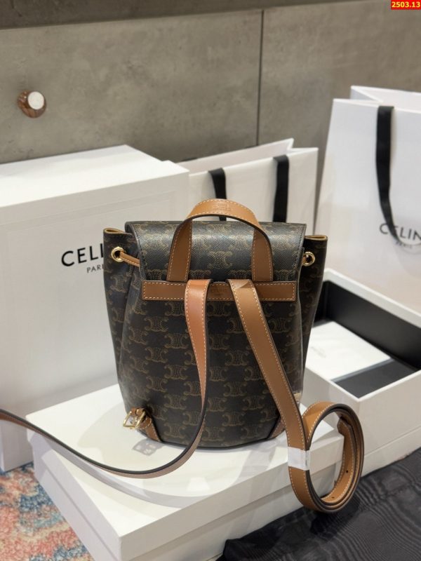 Balo Nữ Celine Bonnie Siêu Cấp Hoạ Tiết Monogram 25x18x13 cm (2)
