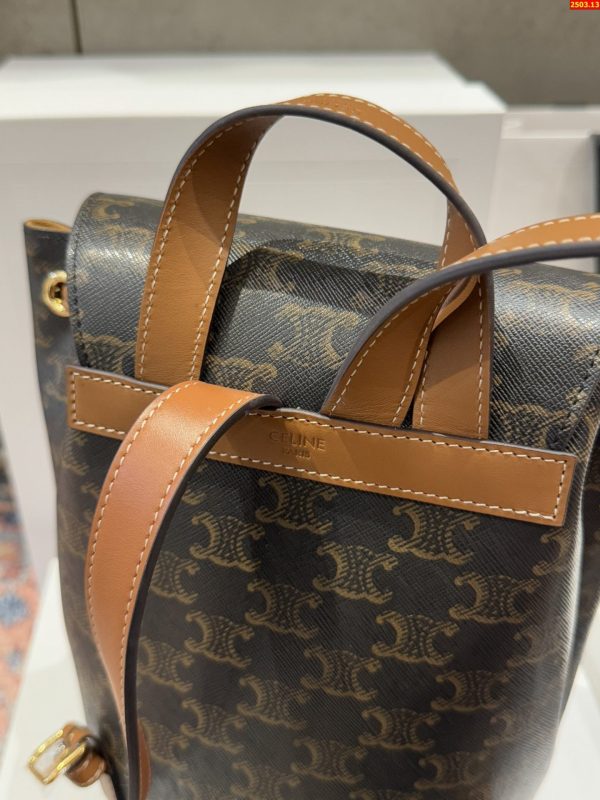 Balo Nữ Celine Bonnie Siêu Cấp Hoạ Tiết Monogram 25x18x13 cm (2)