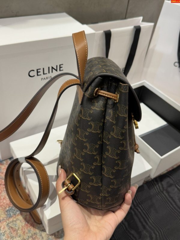 Balo Nữ Celine Bonnie Siêu Cấp Hoạ Tiết Monogram 25x18x13 cm (2)