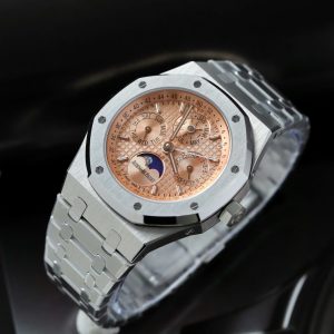 Đồng Hồ Audemars Piguet 26574 Replica Cao Cấp Mặt Cá Hồi Dây Kim Loại 41mm (2)