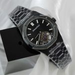 Đồng Hồ Audemars Piguet Chế Tác Royal Oak Màu Đen Máy Tourbillon 41mm (2)