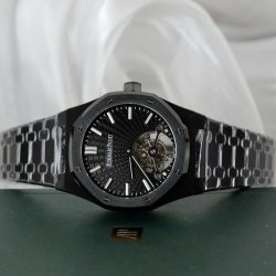 Đồng Hồ Audemars Piguet Chế Tác Royal Oak Màu Đen Máy Tourbillon 41mm (2)