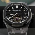 Đồng Hồ Audemars Piguet Chế Tác Royal Oak Màu Đen Máy Tourbillon 41mm (2)
