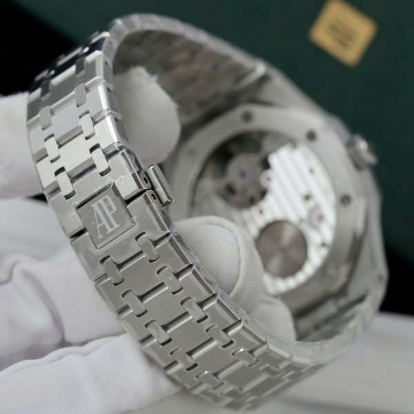 Đồng Hồ Audemars Piguet Chế Tác Royal Oak Tourbillon 26512ST Mặt Đen 41mm (2)
