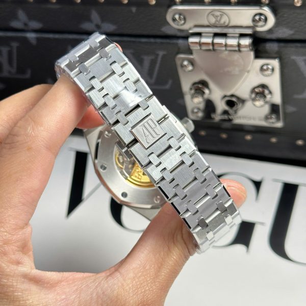 Đồng Hồ Audemars Piguet Royal Oak 15400ST Rep 11 Mặt Xanh Blue Dây Kim Loại Xưởng APS 41mm (2)