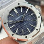 Đồng Hồ Audemars Piguet Royal Oak 15400ST Rep 11 Mặt Xanh Blue Dây Kim Loại Xưởng APS 41mm (2)