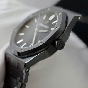 Đồng Hồ Audemars Piguet Royal Oak 15500 Chế Tác Gốm Đen Nhà Máy APS 41mm (12)