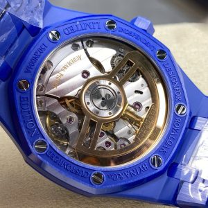 Đồng Hồ Audemars Piguet Royal Oak 15500 Chế Tác Gốm Xanh Nhà Máy APS 41mm (11)