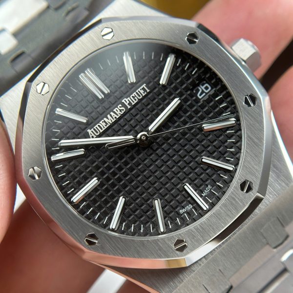 Đồng Hồ Audemars Piguet Royal Oak 15510ST Rep 11 Mặt Đen Nhà Máy APS New 2025 41mm (11)
