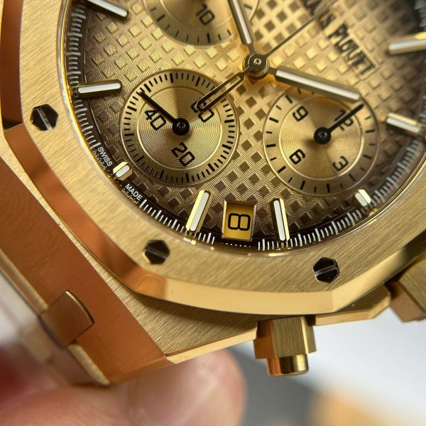 Đồng Hồ Audemars Piguet Royal Oak 26240 Mặt Số Grande Tapisserie Replica 11 Xưởng APS 41mm (2)
