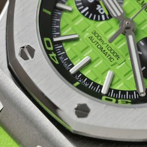 Đồng Hồ Audemars Piguet Royal Oak Offshore Màu Xanh Replica Cao Cấp Nhất 42mm (7)