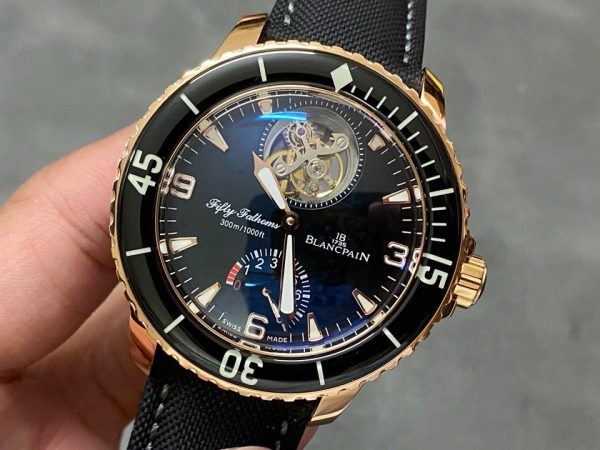 Đồng Hồ Blancpain Fifty Fathoms Tourbillon 8 Jours Replica 11 YS Factory 45mm (10)
