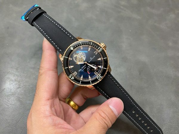 Đồng Hồ Blancpain Fifty Fathoms Tourbillon 8 Jours Replica 11 YS Factory 45mm (10)