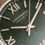 Đồng Hồ Chopard Alpine Eagle Rep 11 Mạ Vàng Hồng Mặt Xanh Lá Cây GHF 41mm (2)