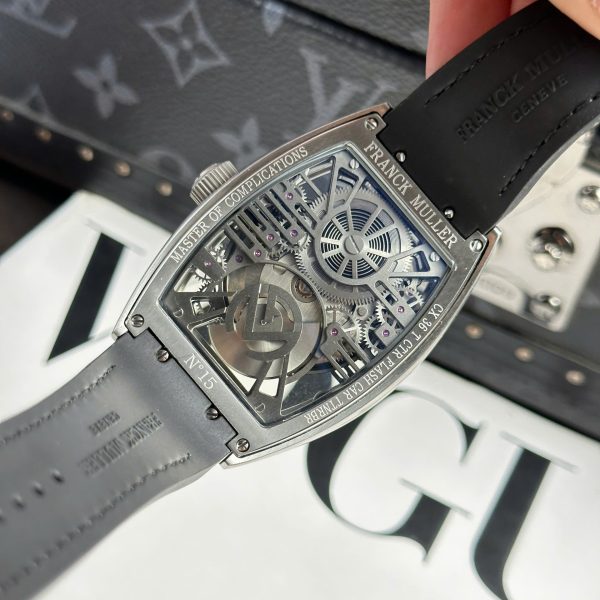 Đồng Hồ Franck Muller Chế Tác Curvex CX Grand Central Tourbillon Skeleton 42x56mm (2)