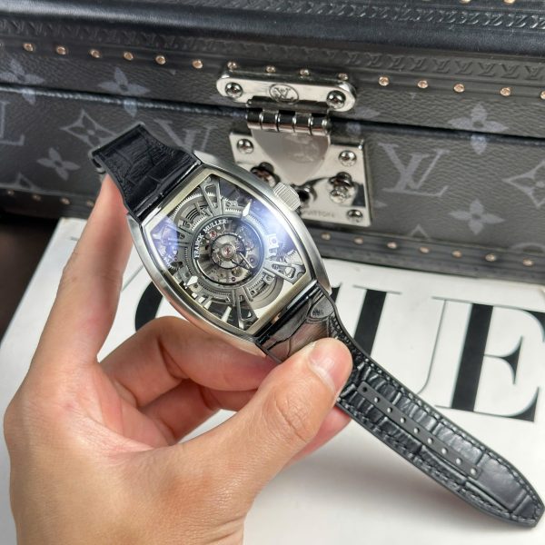 Đồng Hồ Franck Muller Chế Tác Curvex CX Grand Central Tourbillon Skeleton 42x56mm (2)