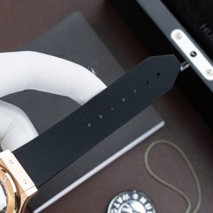 Đồng Hồ Hublot Classic Fusion King Gold Mặt Đen Replica 11 Máy SW300 Dây Cao Su 42mm (2)