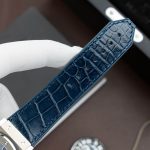 Đồng Hồ Hublot Classic Fusion Titanium Màu Xanh Blue Rep 11 Máy SW300 Dây Da Cá Sấu 42mm (2)