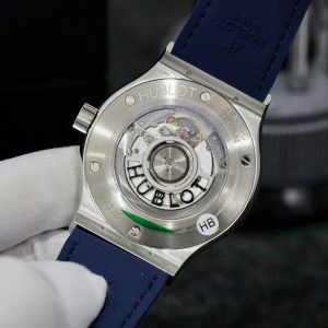 Đồng Hồ Hublot Classic Fusion Titanium Nam Đính Đá Một Hàng Rep 11 Xưởng HB 42mm (3)