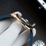 Đồng Hồ Hublot Rep 11 Classic Fusion King Gold Màu Xanh Dương Máy SW300 Thuỵ Sỹ Dây Cao Su 42mm (2)