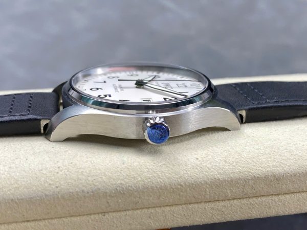 Đồng Hồ IWC Schaffhausen Pilot's Mark XX Mặt Số Trắng Replica Xưởng ZM 40mm (4)