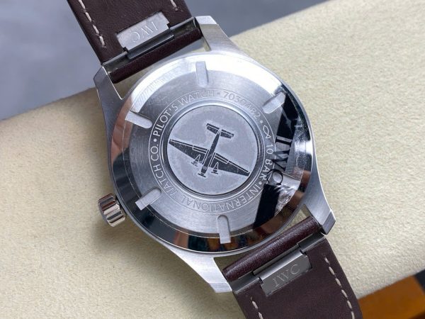 Đồng Hồ IWC Schaffhausen Pilot's Mark XX Mặt Xanh Lá Cây Replica Xưởng ZM 40mm (3)