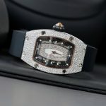 Đồng Hồ Nữ Richard Mille RM007 Chế Tác Đính Kim Cương Moissanite Hong Kong 36mm (2)
