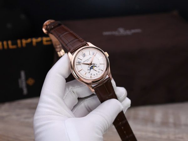 Đồng Hồ Patek Philippe 5205R Bọc Vàng Hồng 18K Replica 11 Cao Cấp Nhất 40mm (1)