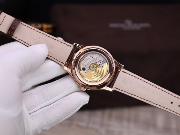 Đồng Hồ Patek Philippe 5205R Bọc Vàng Hồng 18K Replica 11 Cao Cấp Nhất 40mm (1)
