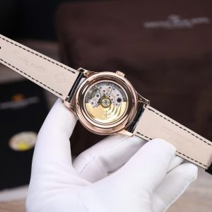 Đồng Hồ Patek Philippe Complications 5205R Bọc Vàng 18K Mặt Xanh Lá Cây 40mm (2)