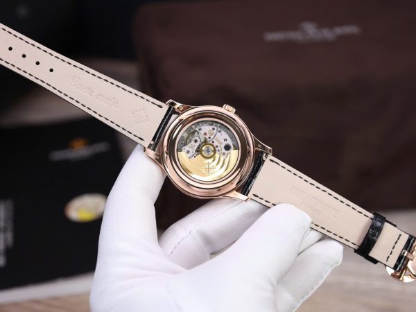 Đồng Hồ Patek Philippe Complications 5205R Bọc Vàng 18K Mặt Xanh Lá Cây 40mm (2)
