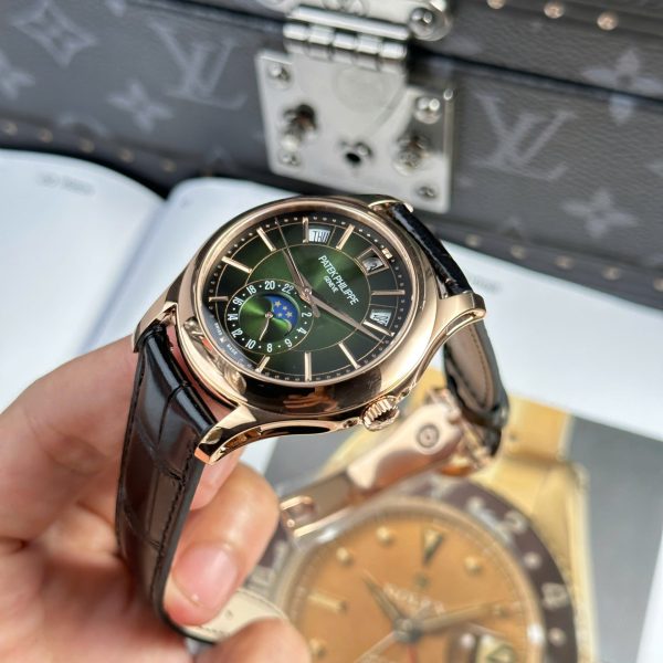 Đồng Hồ Patek Philippe Complications 5205R Green Replica 11 Cao Cấp Nhất 40mm (2)