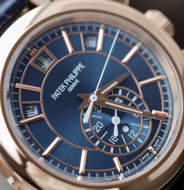 Đồng Hồ Patek Philippe Complications 5905R Replica 11 Màu Xanh Blue 41mm (4)