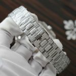 Đồng Hồ Patek Philippe Cubitus 5821 Chế Tác Full Kim Cương Moissanite Hong Kong 45mm (2)